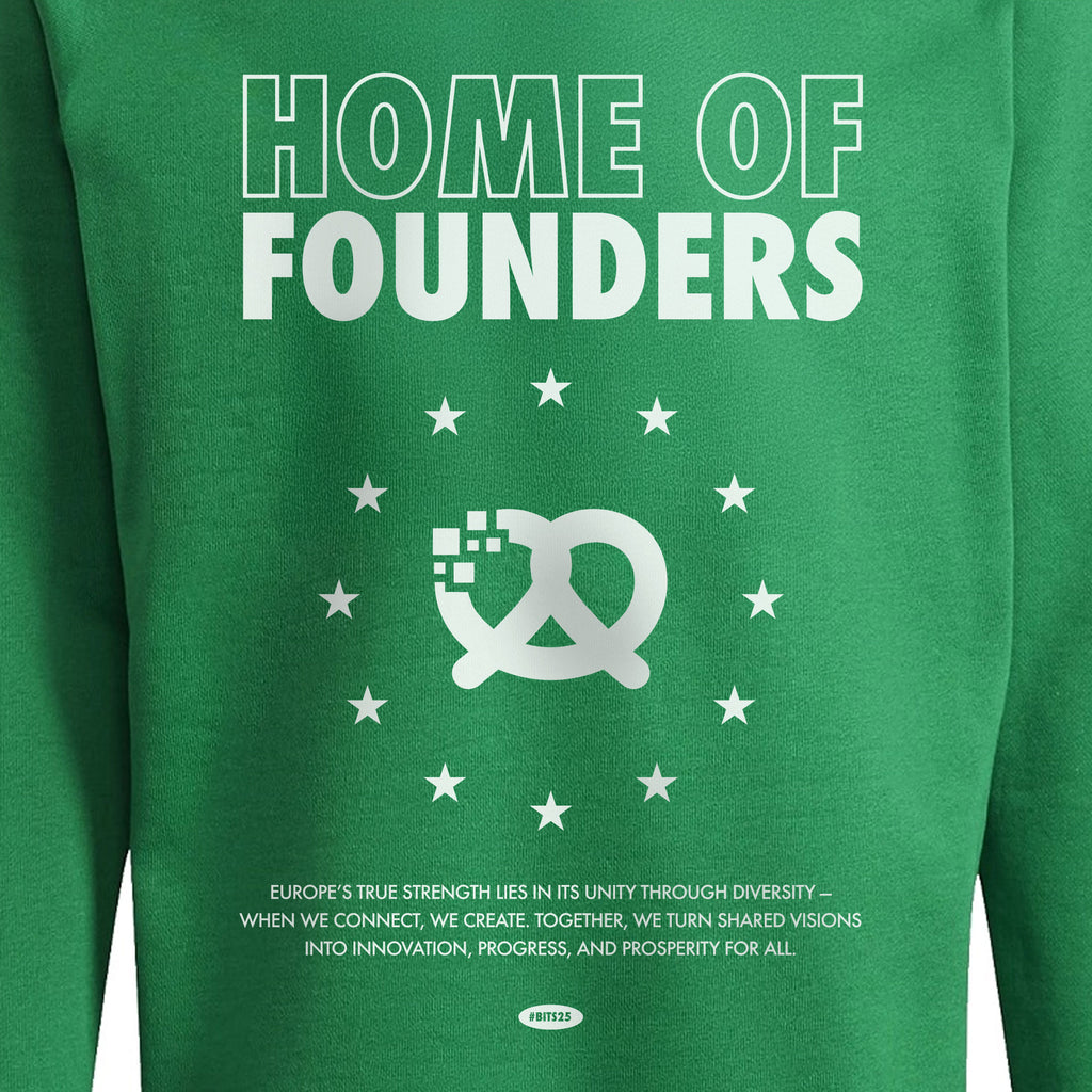 HOME OF FOUNDERS Crewneck – Green (Unisex)